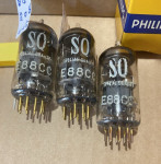 elektronke lampe E88CC Philips SQ ... = CCa = CV2492 = 9622 = 6922