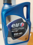 olje novo zapakirano ELF 5W-40