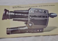 Starinski prospekt snemalne kamere BEAULIEU 5008 s