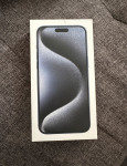 iPhone 15 Pro 256gb Blue Titanium Novo zapakiran