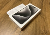 iPhone 15 Pro Max, 256 GB, black titanium, nov