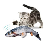 Gibljiva igrača za mačke – električna riba