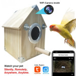 Pametna ptičja krmilnica hišica za ptice z WiFi kamero gnezdilnica