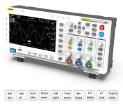 Osciloskop - Signal generator - 2-kanalni Digitalni osciloskop 100MHz