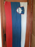 Navijaška zastava Slovenije velika Ptt častim :)