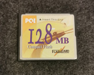 CF spominska kartica 128MB PQI