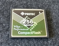 CF spominska kartica 256MB PRETEC, Ultra performance,industrijska raba