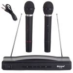 Brezžični karaoke sistem 2x brezžični mikrofon + postaja