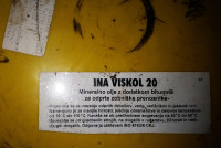 mazivo INA Viskol 20, mineralno olje