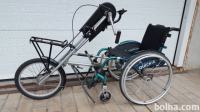 kolo handbike piklop za invalidski voziček in voziček