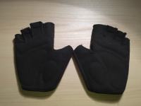 Decathlon Triban kolesarske rokavice, črne, velikost M
