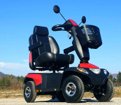 Električni invalidski skuter voziček