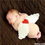 Angelska krila za dojenčke, dojenčice, novorojenčke