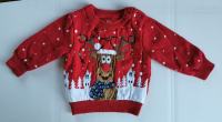 Božični pulover, znamka Primark, številka 0-3 mesece oziroma 62