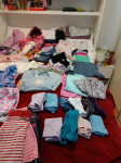 Prodamo otroška oblačila za deklice 102-110 komplet4