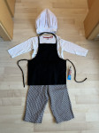 Pustni kostum kuhar za 2-letnika, kot nov