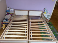 Otroška postelja Ikea Sniglar 70x160 z jogijem Luröj