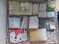 Posteljnina, odeje, brisače, plenice za dojenčka / malčka