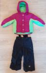 Smučarski otroški komplet - kombinezon - bunda - zimske hlače 86 - 92