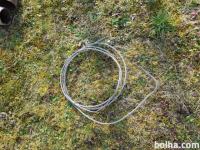 Pletena kovinska žica, jeklena vrv naprodaj