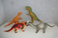 Komplet 4 dinozavrov od 15 do 20 cm