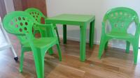 Otroška miza + 3 stoli