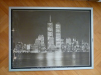 WTC Twin Towers (dvojna stolpa) NY - fotografija slika
