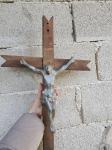 Jezus na lesenem križu