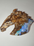Konj-Skulptura-Glava-Avstralski Opal