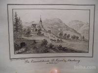 Radmirje, litografija iz stare Kaiserjeve suite 1824 - 1833