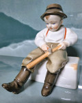 Zsolnay - porcelanska figura iz leta 1950