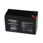 12V nadomestna baterija 9Ah UPS ciklični gel akumulator AGM