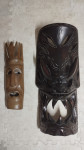 afriška lesena maska