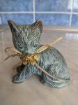 Dekorativna keramična mačka 10x10cm
