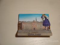 reklamni magnet, magnetek, motiv: Toulouse, Francija