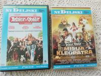 DVD Asterix&Obelix -  Proti cezarju in DVD Misija Kleopatra, film