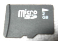 2 GB micro SD card kartica