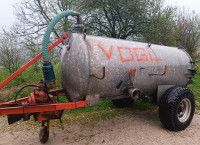 CISTERNA VOGL-2600 litrov-hidravlični izpust-stranski zasun