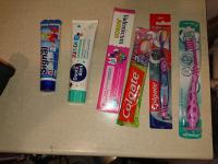 Otroške zobne ščetke in zobne paste