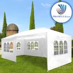 Vrtni šotor paviljon 6x3 bela NOVO!