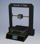 Anycubic i3 Mega 3D Tiskalnik za ABS