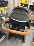Otroški voziček 3v1 črn