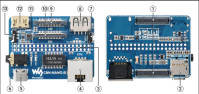 CM4-NANO-B za Raspberry Pi Compute Module 4 IO Board