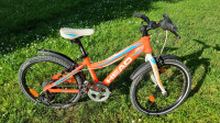 Otroško kolo, oranžno, 20 col, ALU okvir, Head