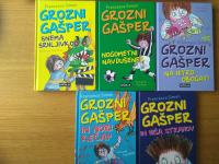 Grozni Gašper - več knjig