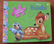 Otroški knjigi Bambi ter Maša in Medved - Slikanica, sestavljanka
