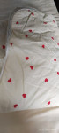 Kovter za otroško posteljo 60 x120, prevleka, pregrinjalo-deka