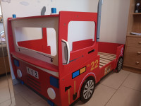 Gasilski tovornjak postelja za fanta za jogi 200x90