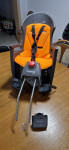 Hamax Siesta otroški sedež za kolo + nosilec s ključem