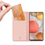 Etui ovitek Skin Pro Bookcase za Samsung Galaxy A42 5G roza